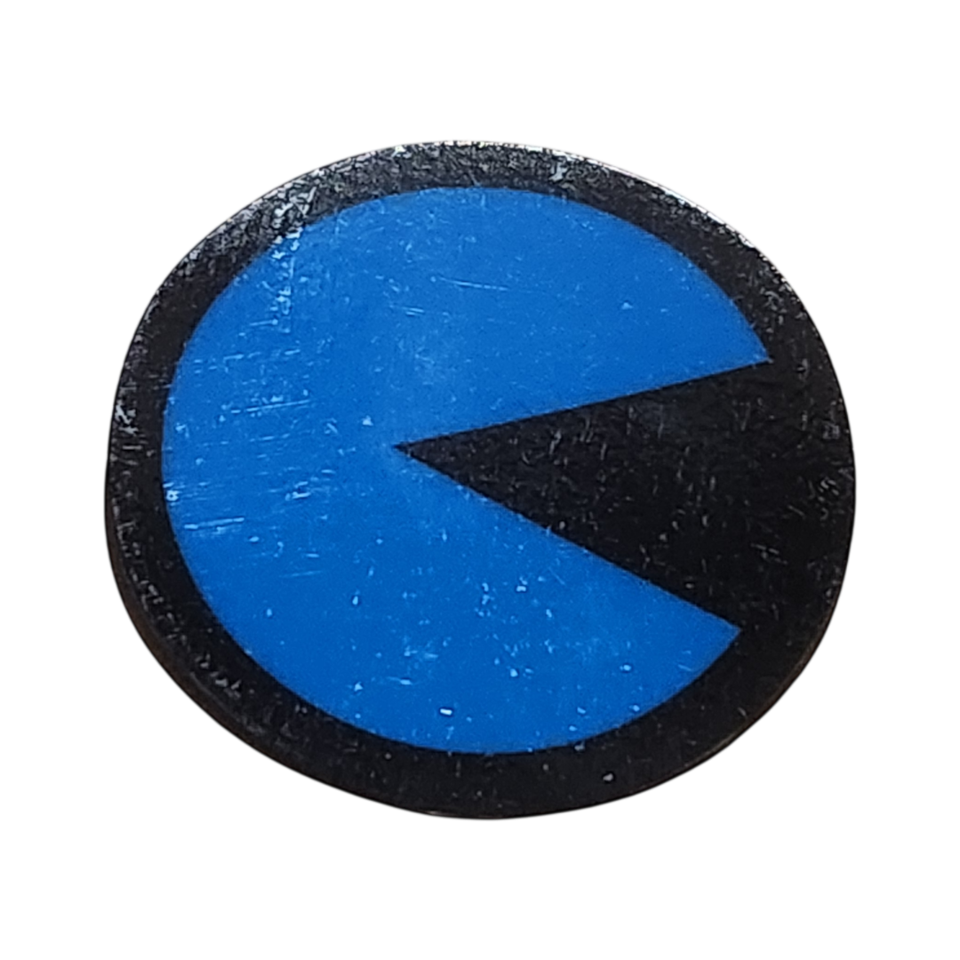 Play Button Sticker - Blue