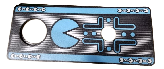 Control Panel Decal Cyan