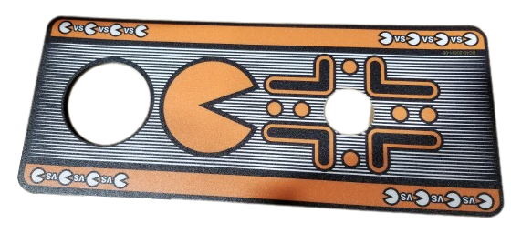 Control Panel Decal Orange