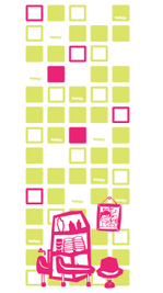 Left Cabinet Decal