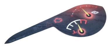Control Panel Right Decal (Dash Icons/Temperature