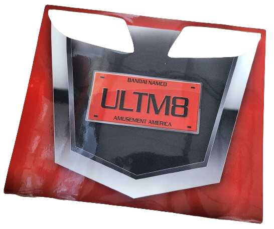 Seat Back Acrylic License Plate Emblem