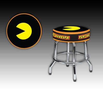 Pac-Mancave Logo Barstool 19"