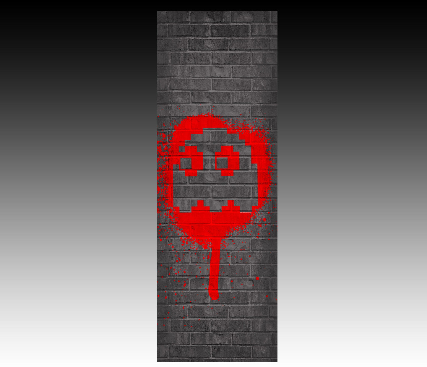 Red Ghost Tapestries "Blinky"