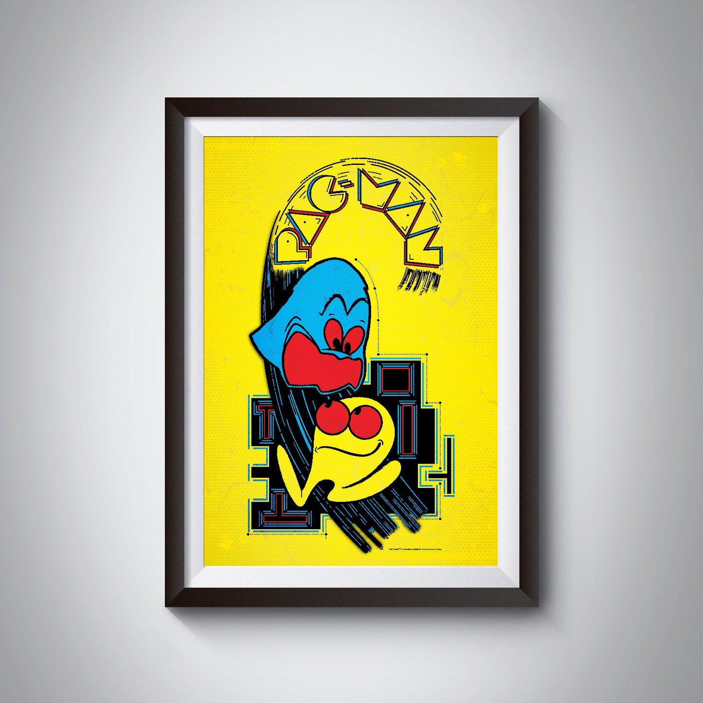 Pac-Man Poster, 24 X 36