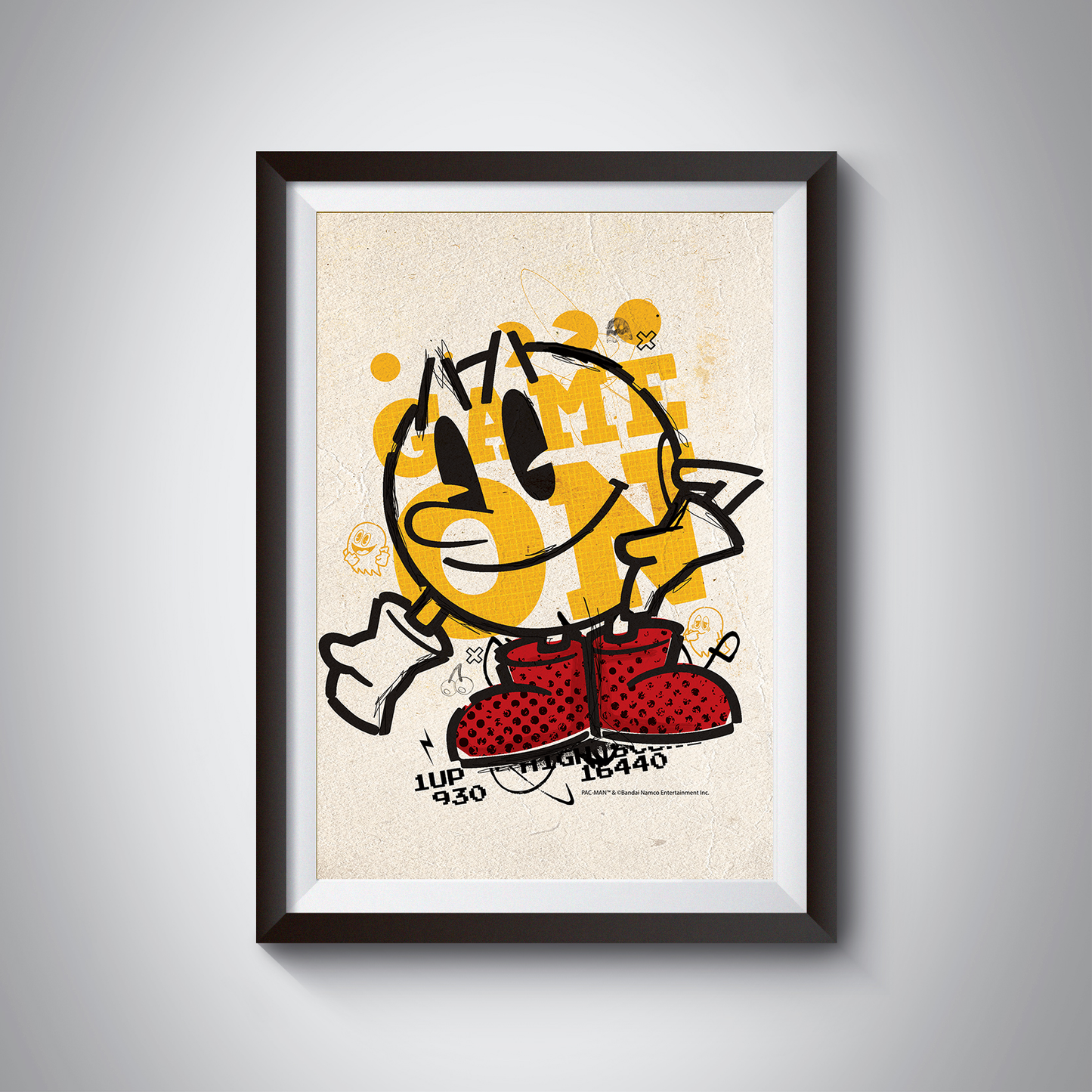 Pac-Man "Game On" Poster