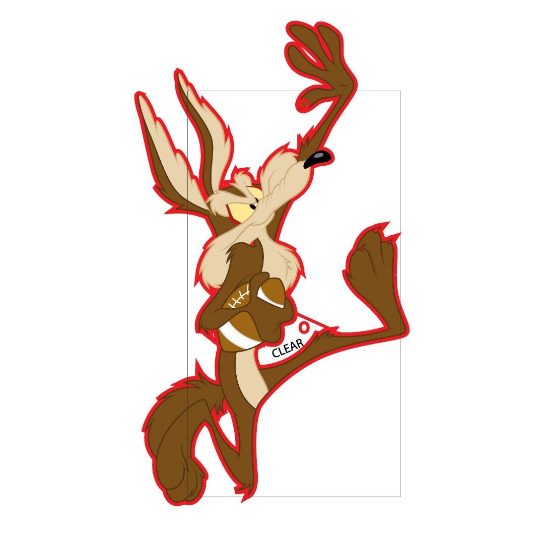 Player Acrylic - Wile E Coyote