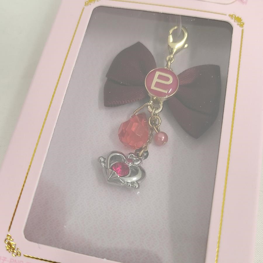 SAILOR MOON SAILOR RIBBON CHARM PORTACHIAVI GADGET ROSSO 