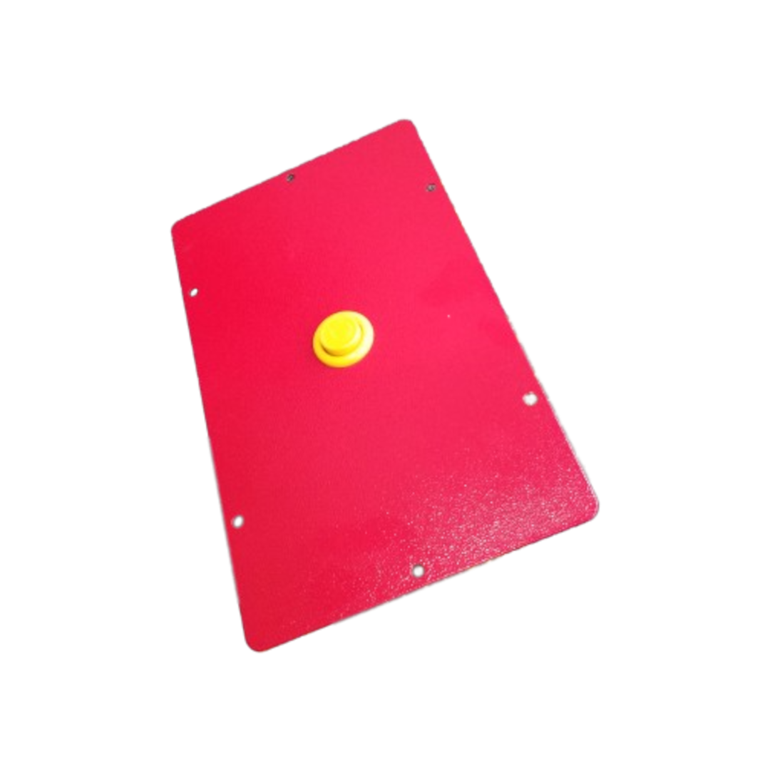 Free Play Button Assembly Red