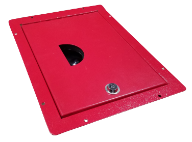 Coin Door Puck Dispenser