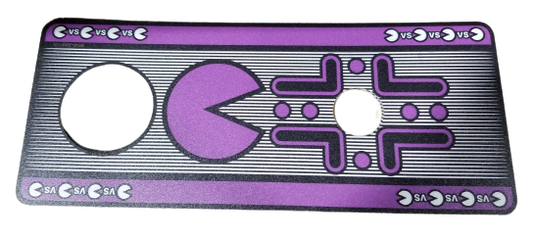 Control Panel Decal Purple