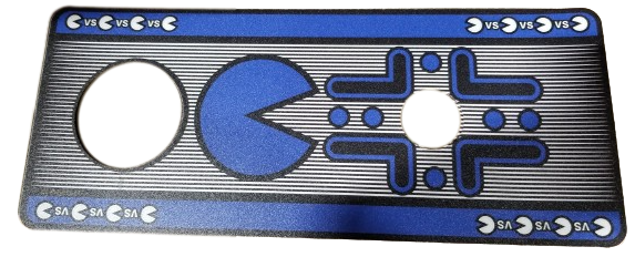 Control Panel Decal Blue