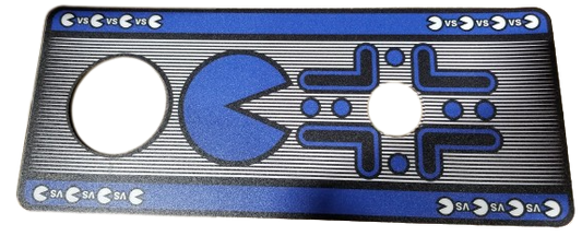 Control Panel Decal Blue