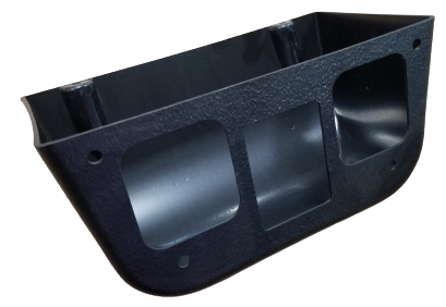 Cntrl PNL Box Vacuum Form, Blk