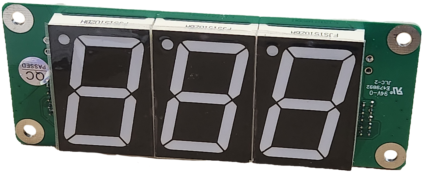 Time/Credit/Score Display PCB