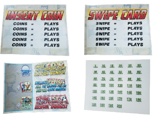 Repl Decal Set, DC Pusher