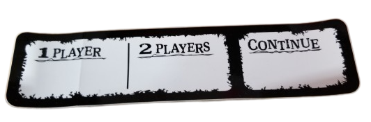 Game Cost Sticker
