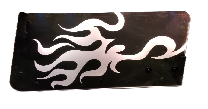 Seat Side Acrylic Flame ( R )