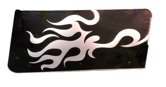 Seat Side Acrylic Flame ( R )