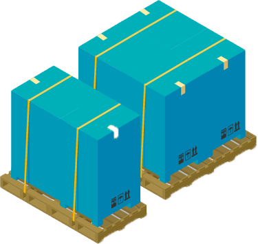 GoldStorm Pirates shipping dimensions diagram