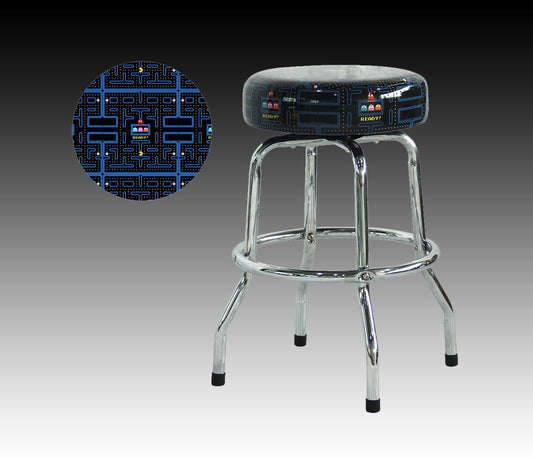 Pac-Man Barstool, 19 In Chrome