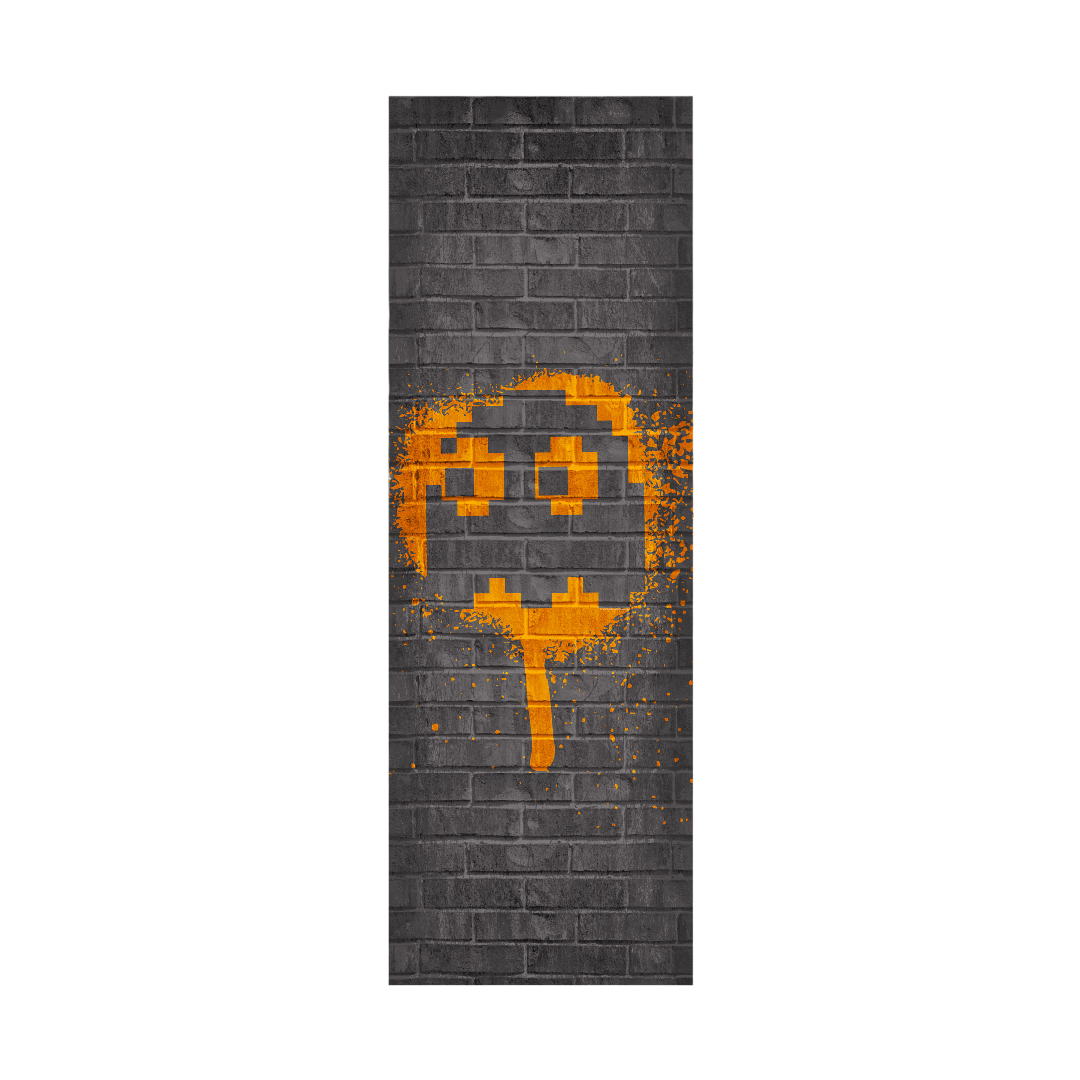 Orange Ghost Tapestries "Clyde"