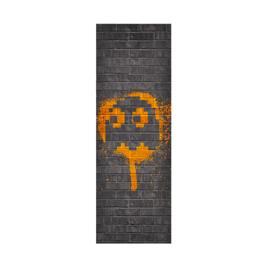 Orange Ghost Tapestries "Clyde"