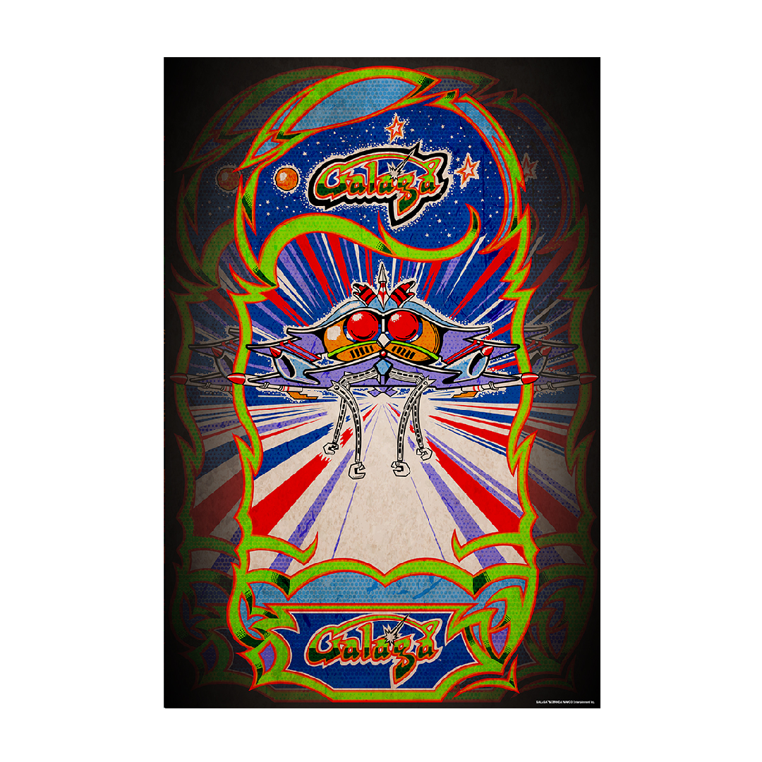 Galaga Poster, 24 X 36