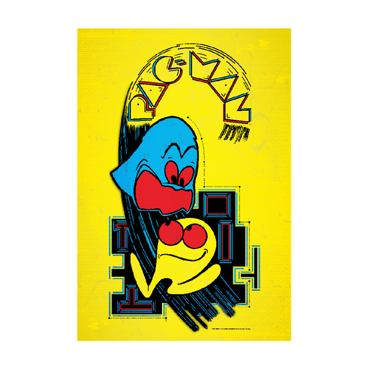 Pac-Man Poster, 24 X 36