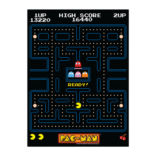 Pac-Man Carpet 8.5X11.5
