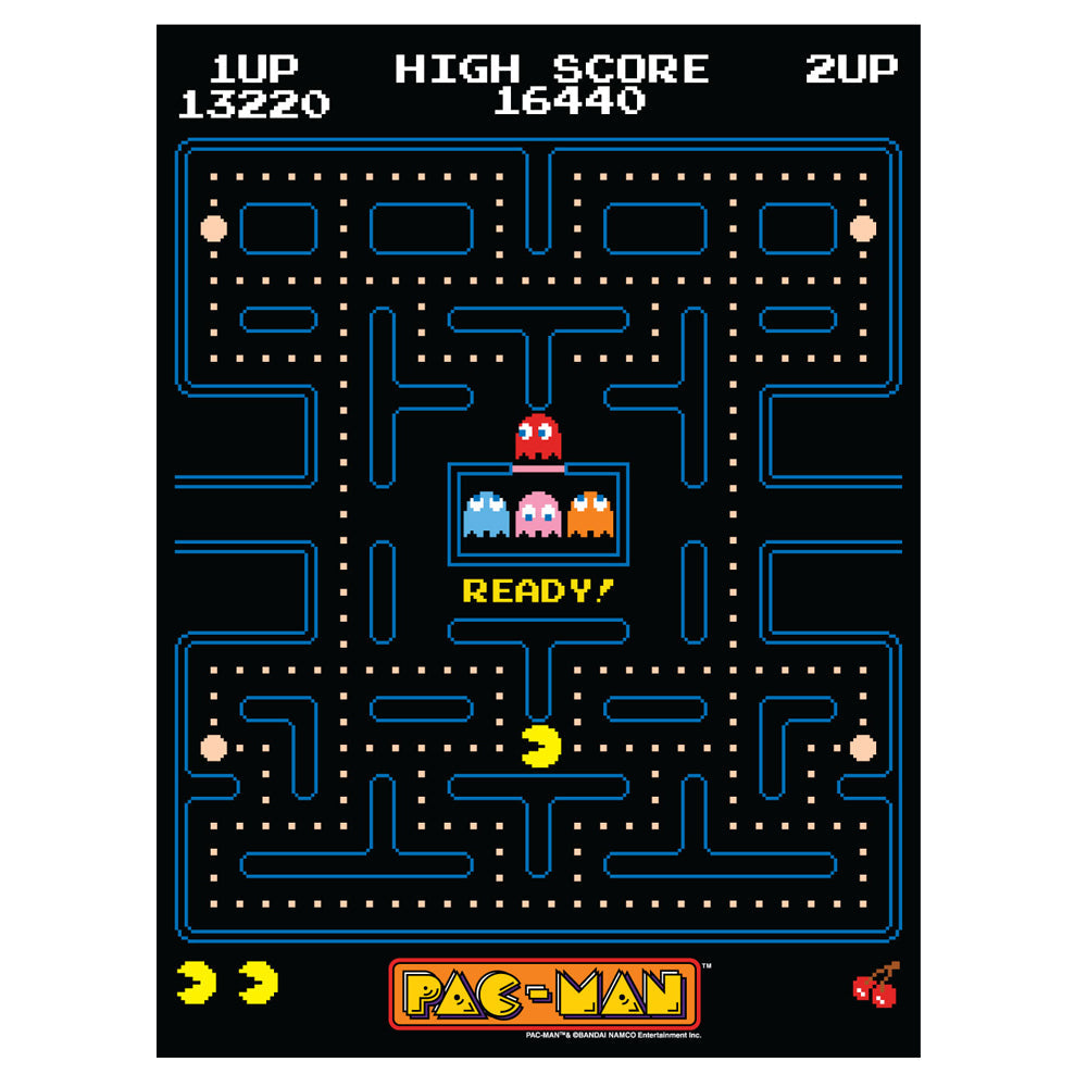 Pac-Man Carpet 8.5X11.5