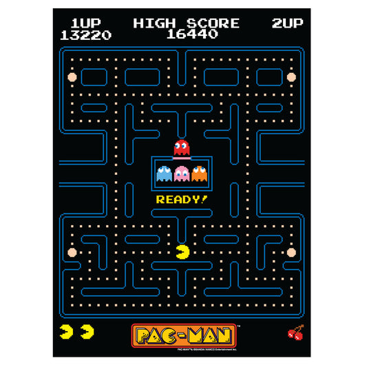 Pac-Man Carpet 8.5X11.5