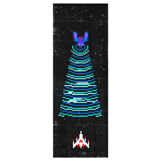 Galaga Tapestry