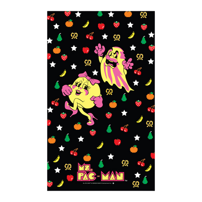 Ms. Pac-Man Carpet 3X5