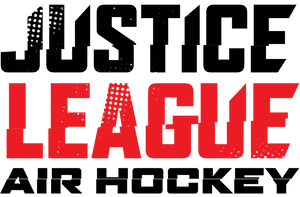 Justice League Air Hockey logo