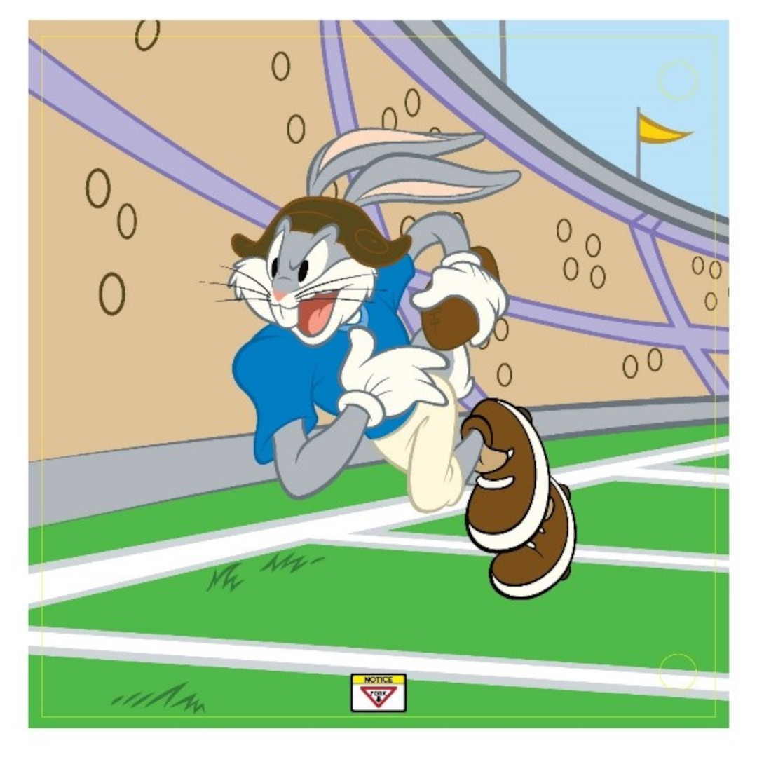 Left Door Decal - Bugs Bunny