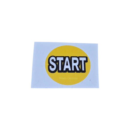 Decal, Button Yellow