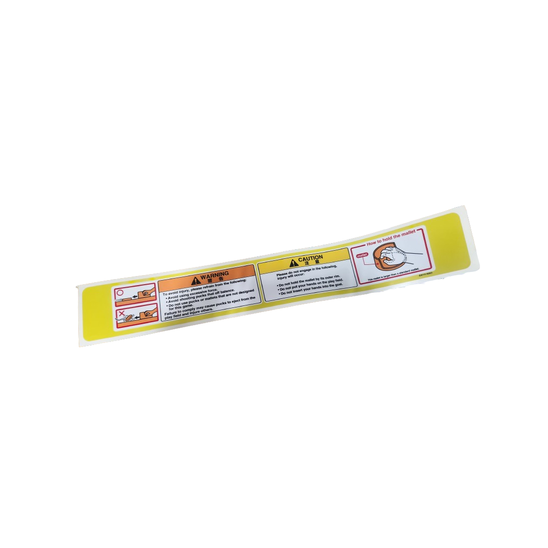 Warning Sticker Goal (Exp)