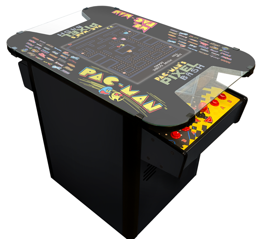 Pac-Man's New Pixel Bash Home Cocktail Blk
