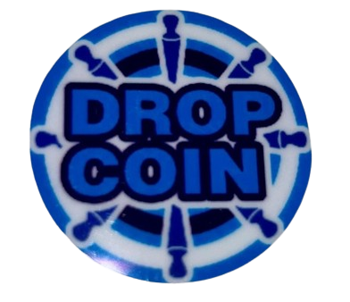 Drop Coin Button Decal