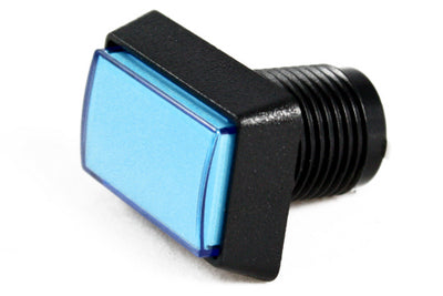 Push Btn,Illum Rect Blue Cap