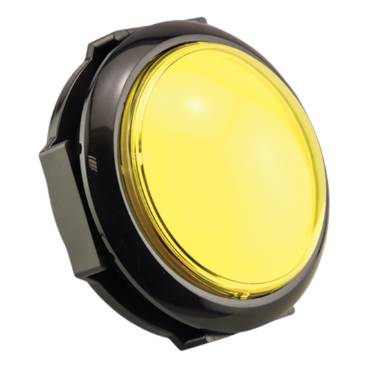 Jumbo Button Yel 12V LED