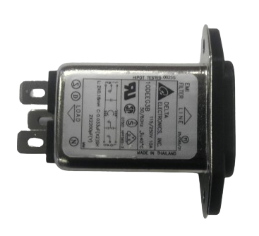 Filter, Emi, 10A, Panel Mount
