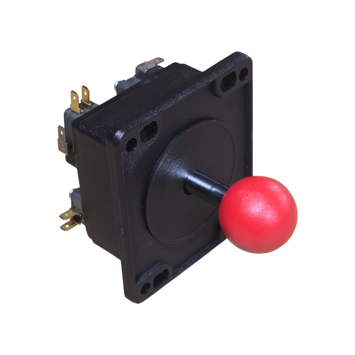 Joystick, 8-WAY, Red Knob