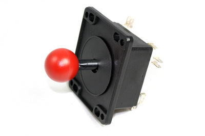 Joystick, 8-WAY, Red Knob