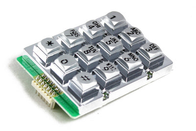 Keypad Metal 12 Key Alpha/Num