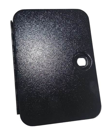 Sm Blank Door No Emboss Blk