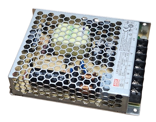 Pwr Supply, +12V 8.5A 102W