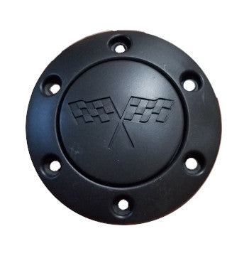 Checkered Flag Wheel Cap
